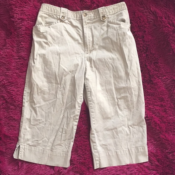 Capris khaki pants - Picture 1 of 8